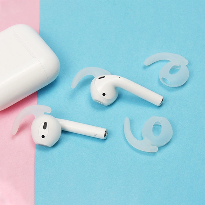 Écouteurs sans fil Bluetooth Écouteurs en silicone Écouteurs pour Apple AirPods 1/2 (Transparent)