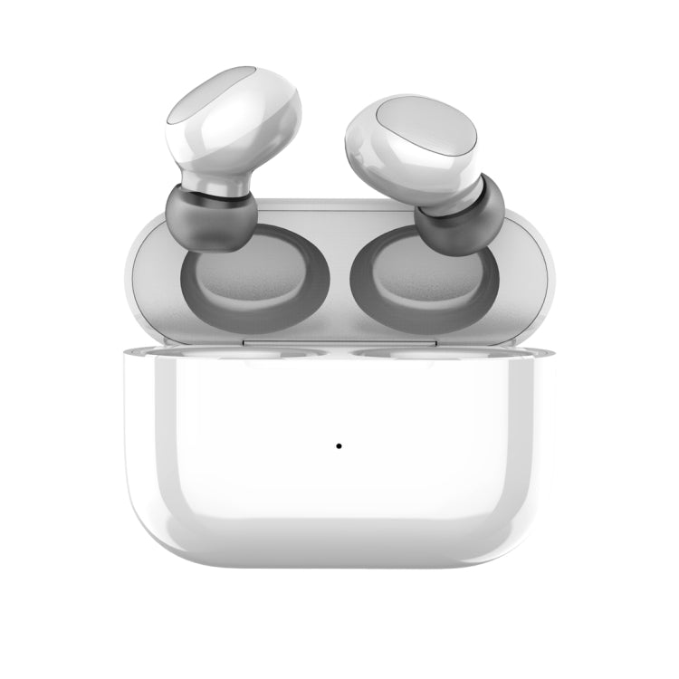 Air-3 Bluetooth 5.0 Casque Bluetooth sans fil de style professionnel avec étui de chargement (Blanc)