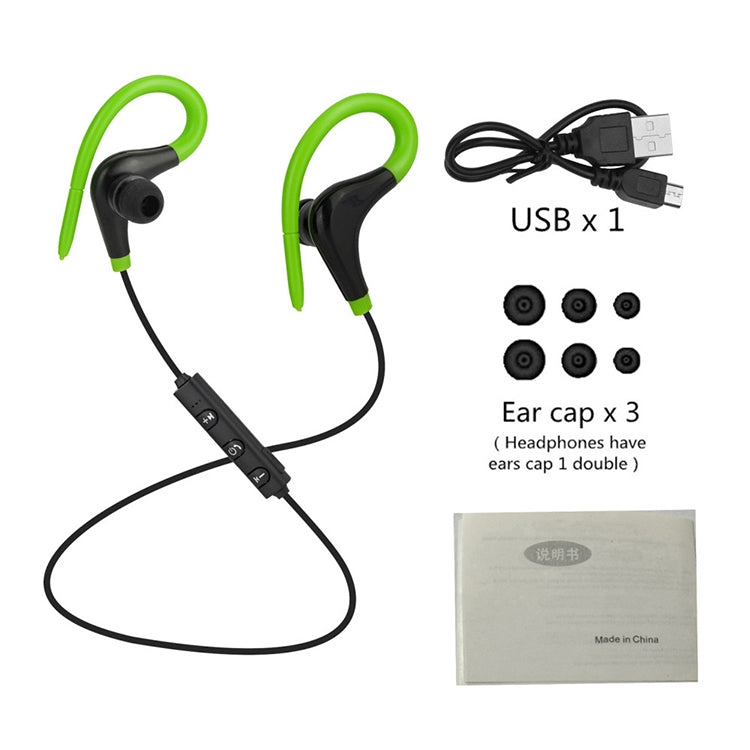 L1 Ox Horn Shaped Bluetooth 4.1 Stereo Sports Headphones (Black)