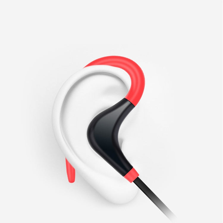 Auriculares Bluetooth 4.1 Stereo Deportivos con forma de cuerno de buey L1 (Negro)