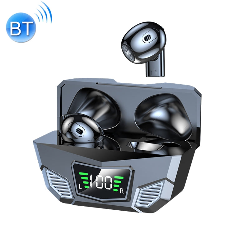 SMI-IN-ORE SMI-IN-EAR M33 Casque Bluetooth à réduction de bruit avec compartiment de charge (Noir)
