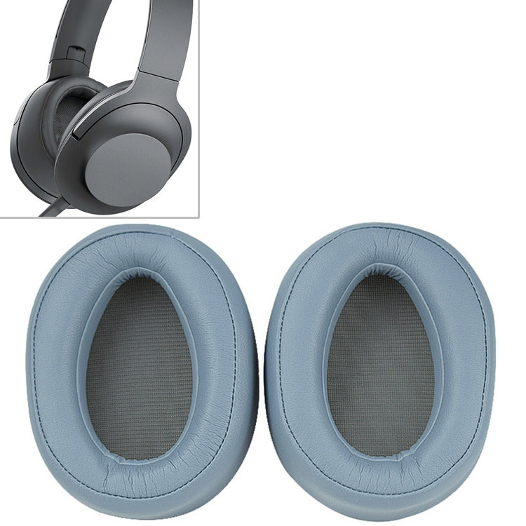 Funda Protectora de Esponja para Auriculares para Sony MDR 100AAP (Azul)
