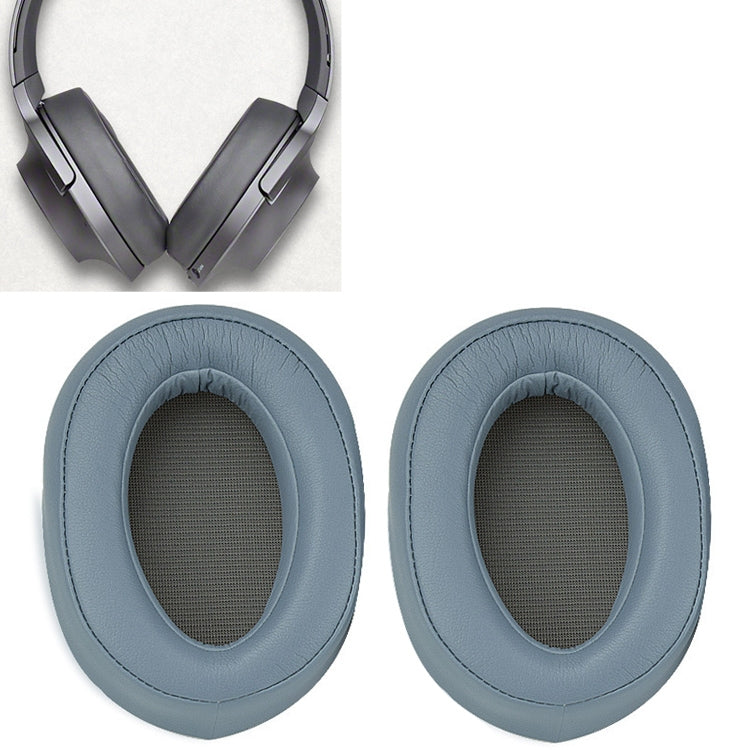 Funda Protectora de Esponja para Auriculares para Sony MDR-100ABN / WH-H900N (Azul)
