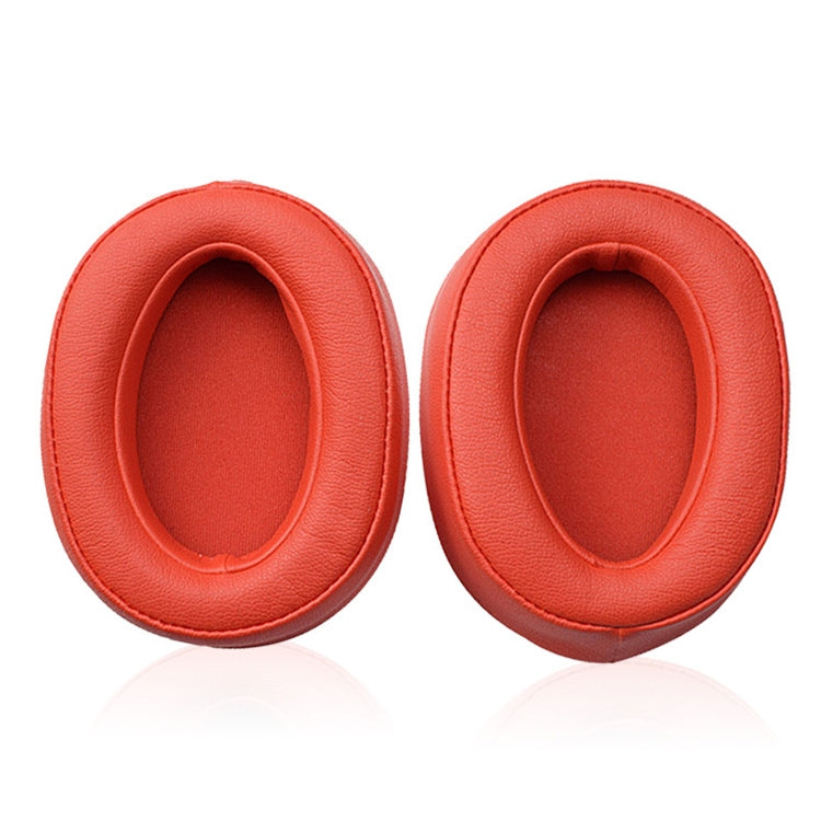 Funda Protectora de Esponja para Auriculares para Sony MDR-100ABN / WH-H900N (Rojo)