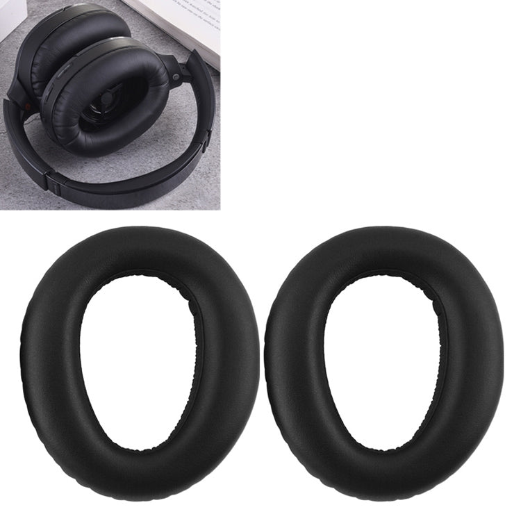 Funda Protectora de Esponja para Auriculares para Sony MDR-1000X / WH-1000XM2 (Negro)