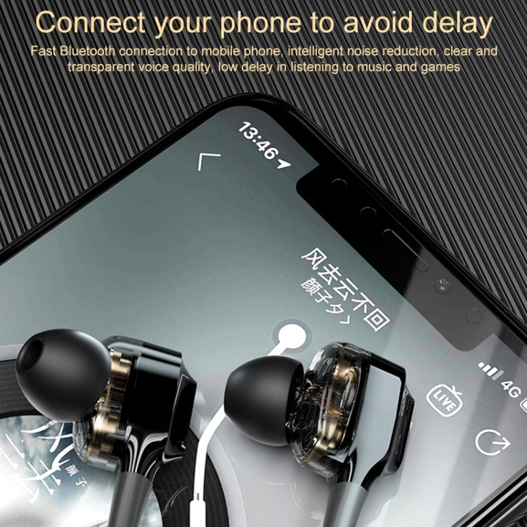 Original Lenovo XE66 Noise Reduction Smart 8D Subwoofer Magnetic Sports Bluetooth Headphones Prend en charge les appels mains libres (rouge)