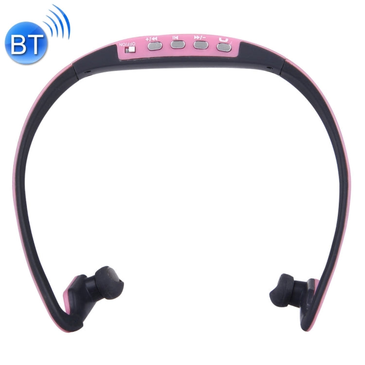 BS15 Life impermeable a prueba de sudor Stereo Inalámbrico Deportivo Bluetooth Auricular Auricular interno Auricular Para Teléfonos Inteligentes y iPad y Portátiles y Portátiles y MP3 u otros dispositivos de Audio Bluetooth (Rosa)