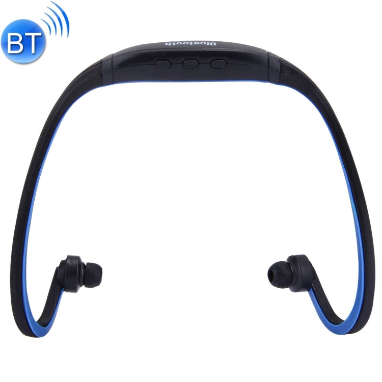 BS19C Life Waterproof Stereo Wireless Sports Bluetooth In-Ear Headphones with Micro SD Card Slot and Hands-Free For Smartphones and iPad or other Bluetooth Audio Devices (Dark Blue)