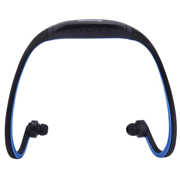 BS19C Life Waterproof Stereo Wireless Sports Bluetooth In-Ear Headphones with Micro SD Card Slot and Hands-Free For Smartphones and iPad or other Bluetooth Audio Devices (Dark Blue)