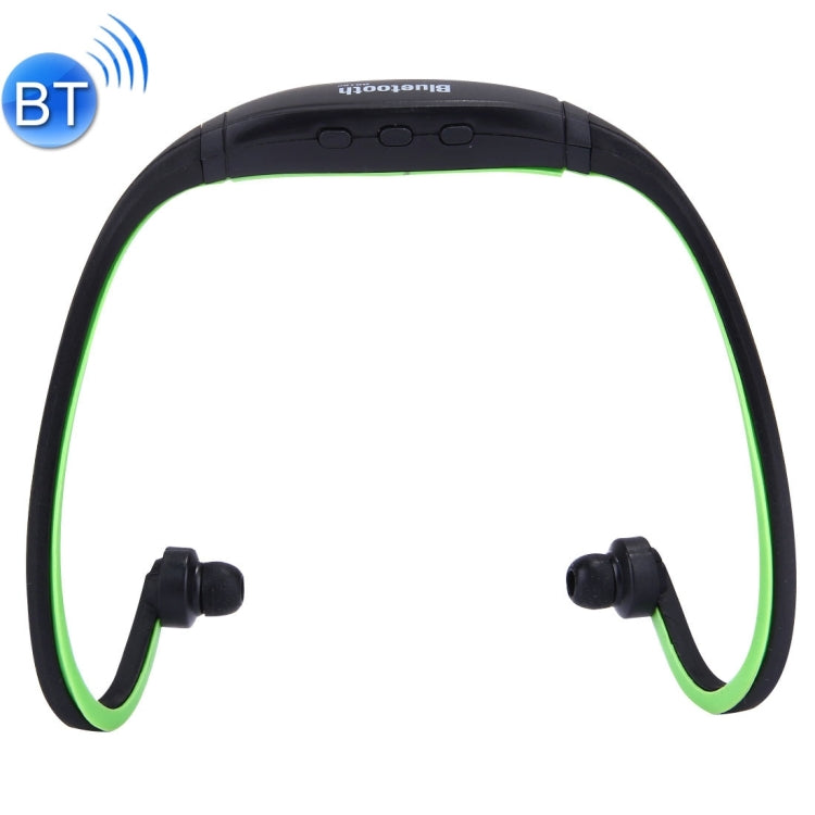 BS19C Life impermeable Stereo Inalámbrico Deportivo Bluetooth Auriculares internos con ranura para Tarjeta Micro SD y manos libres Para Teléfonos Inteligentes y iPad u otros dispositivos de Audio Bluetooth (verde)