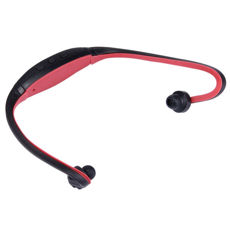 BS19C Life Waterproof Stereo Wireless Sports Bluetooth In-Ear Headphones with Micro SD Card Slot and Hands-Free For Smartphones and iPad or other Bluetooth Audio Devices (Red)