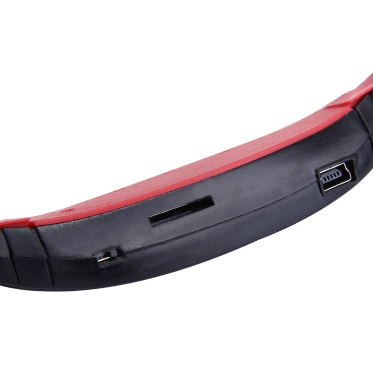 BS19C Life impermeable Stereo Inalámbrico Deportivo Bluetooth Auriculares internos con ranura para Tarjeta Micro SD y manos libres Para Teléfonos Inteligentes y iPad u otros dispositivos de Audio Bluetooth (Rojo)