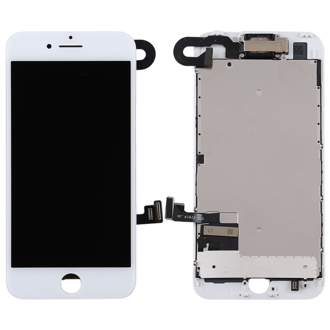 Ecran LCD + Numériseur Tactile Apple iPhone 7 (avec Caméra) Blanc
