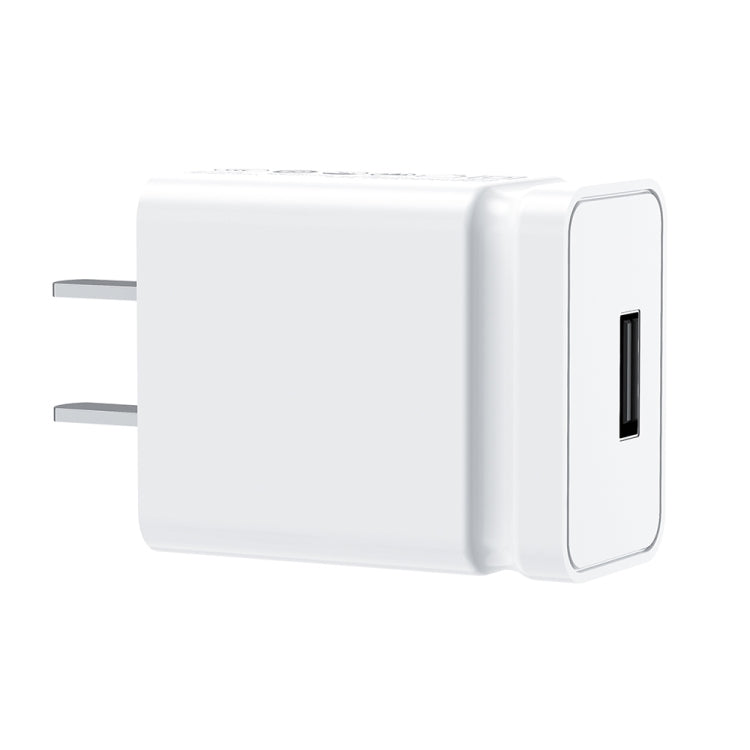 Rock T6 1A Travel Charger Power Adapter with Single USB Port CN Plug (White)