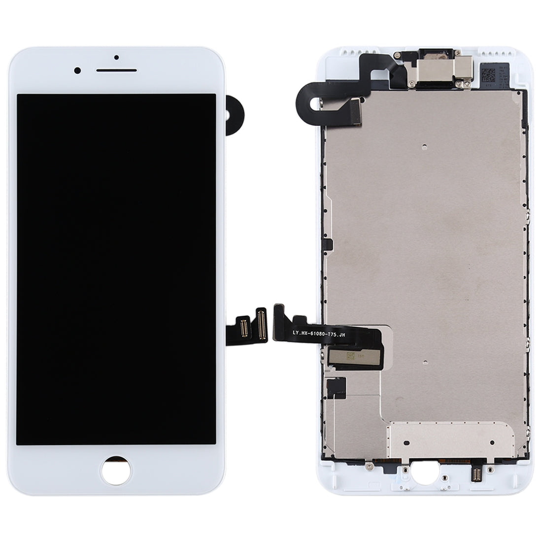Ecran LCD + Numériseur Tactile Apple iPhone 7 Plus (avec Caméra) Blanc