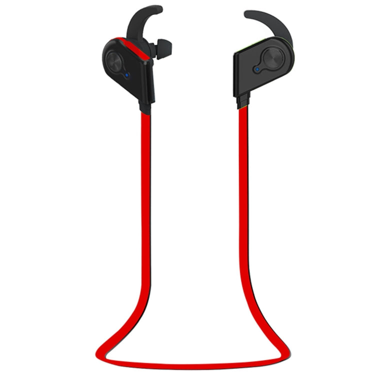 Écouteurs intra-auriculaires sans fil Bluetooth S20 Switch magnétique Sweatess Motion avec indicateur LIGHT MIC Distance : 10 m pour iPad, ordinateur portable, iPhone, Samsung, HTC, Huawei, Xiaomi et autres téléphones intelligents (rouge)