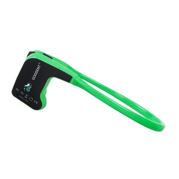 Bone Conduction Headphones Bluetooth Headset for Swimming Teaching (Green)