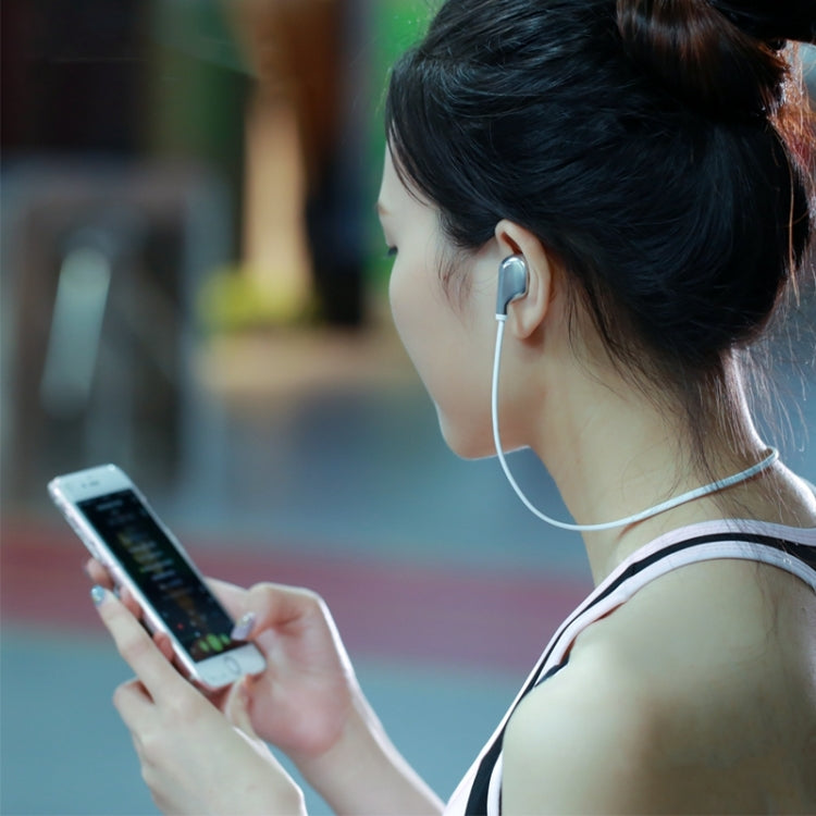 Remax RB-S18 Auriculares intrauditivos Inalámbricos Bluetooth V4.2 con Micrófono HD Para iPad iPhone Galaxy Huawei Xiaomi LG HTC y otros Teléfonos Inteligentes (Blanco)