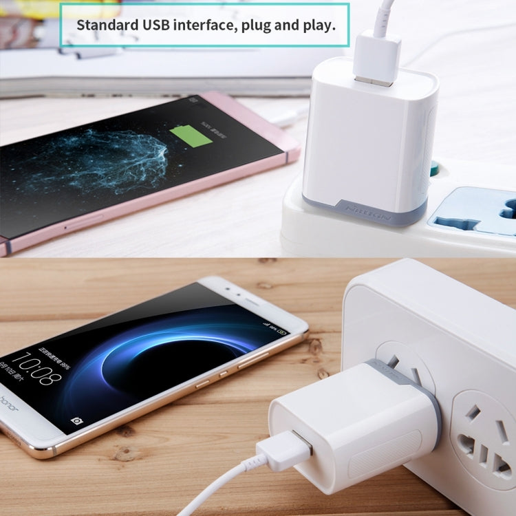 Nillkin Power Adapter 18W CARGO QUICK 3.0 Single Port USB Travel Charger For Apple iPhone iPad Galaxy HTC Nexus Moto BlackBerry Power Bank and more