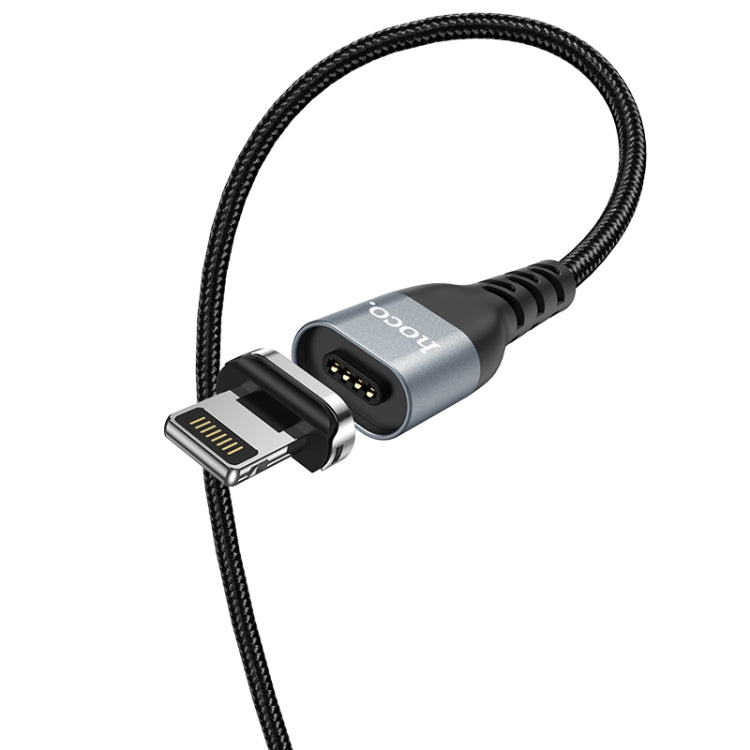 Hoco U96 2.4A USB a 8 Pines Traveller Magnetic Charging Data Cable Longitud del Cable: 1.2m