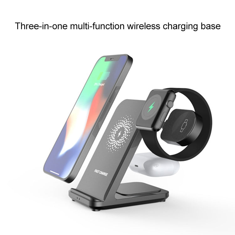 XYS-X20 3 in 1 15W Detachable Multifunction Wireless Charging Station