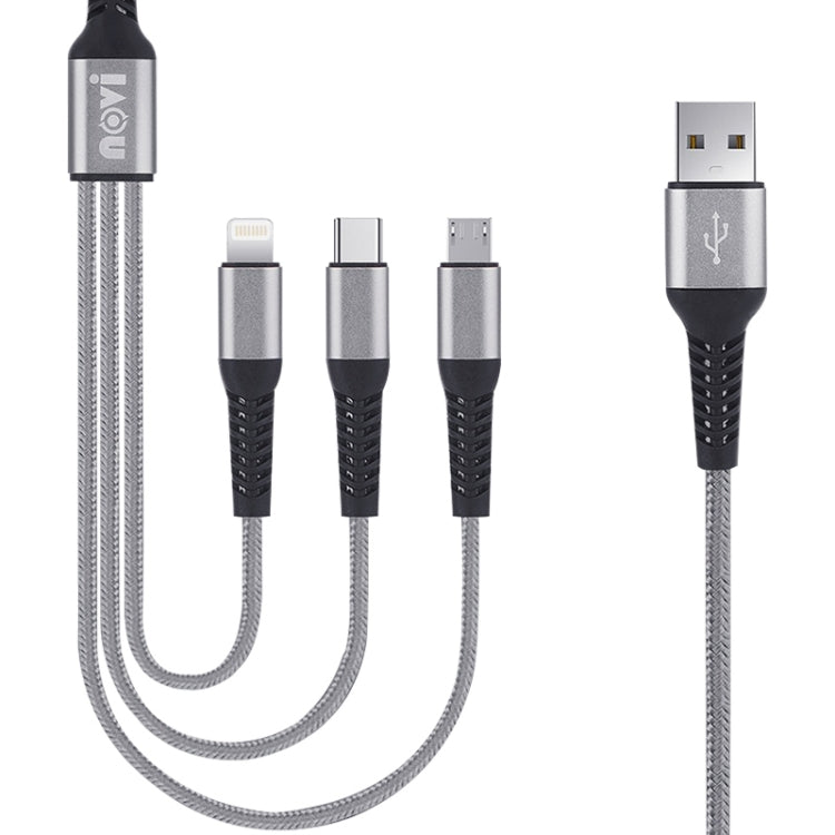 Ivon Ca70 Tipo-C / USB-C Cable de carga rápida del cable, Longitud: 3M  (Blanco)