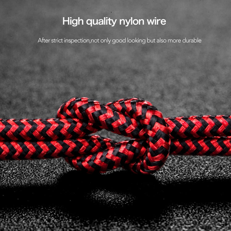 CaseMe Series 2 USB to 8 Pin Magnetic Charging Cable Length: 1m (Red)