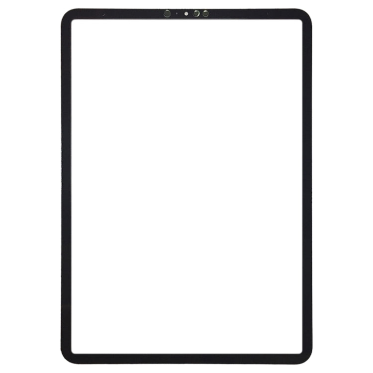 Lentille extérieure en verre de l'écran avant pour iPad Pro 11 pouces (2020) (noir)
