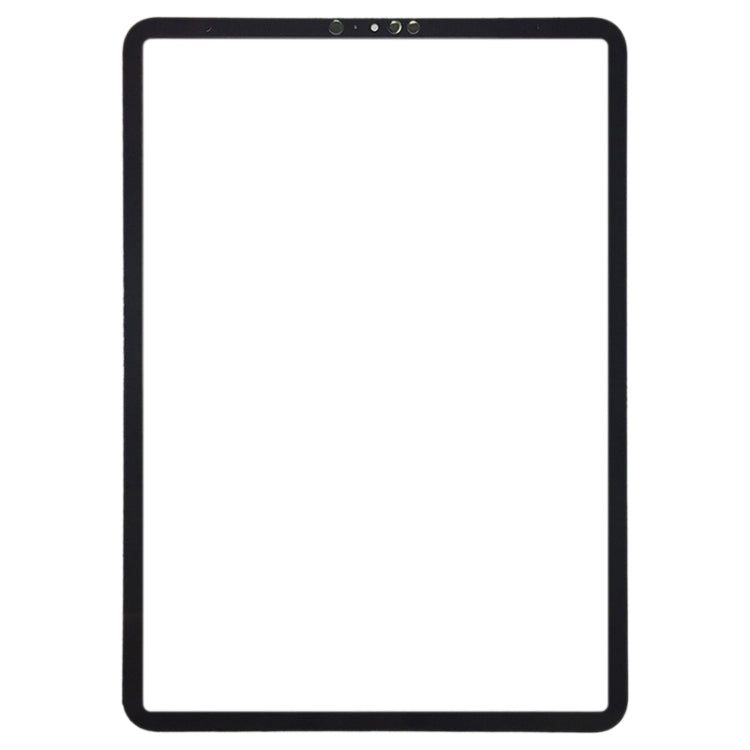 Lentille extérieure en verre d'écran avant pour iPad Pro 11 (2021) A2301 A2459 A2460 (Noir)