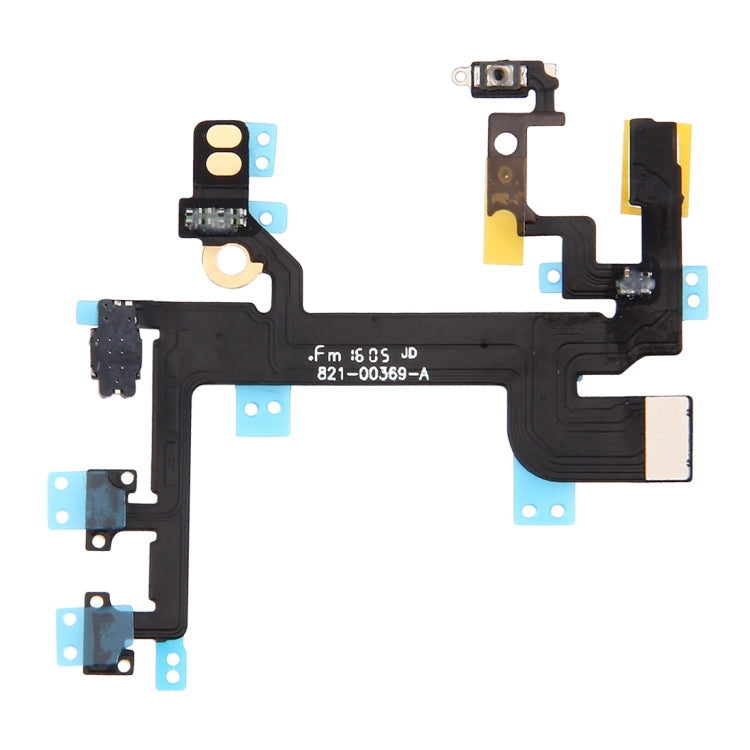 Bouton d'alimentation Bouton de volume et câble flexible de lampe de poche pour iPhone SE