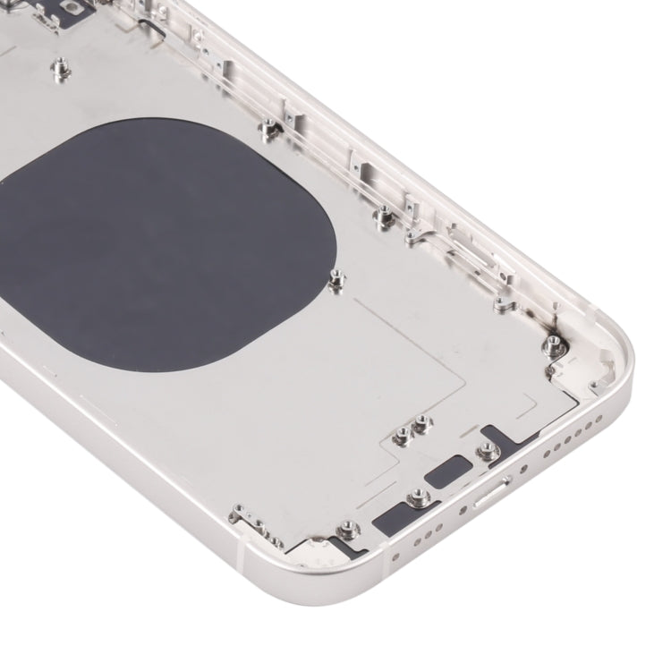 Cubierta Trasera de la Carcasa con Imitación de iPhone 13 Para iPhone XR (Blanco)