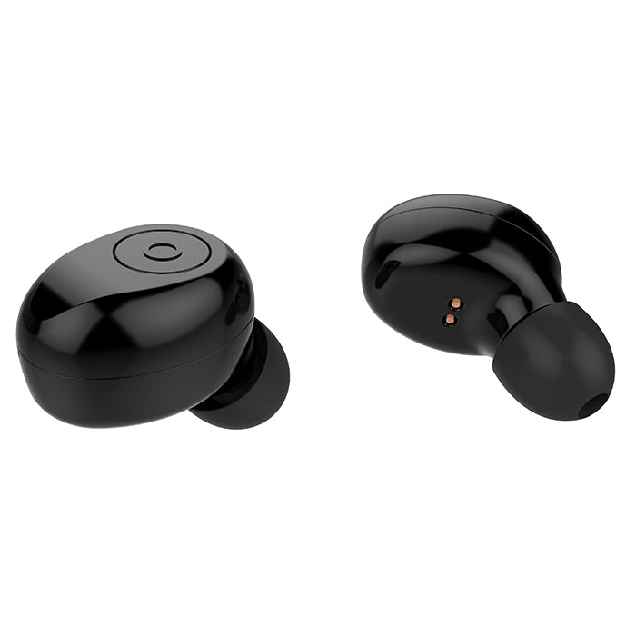 Auriculares Bluetooth Stereo Inalámbricos biAuriculares F9 TWS V5.0 con Estuche de Carga y Pantalla Digital (Negro)