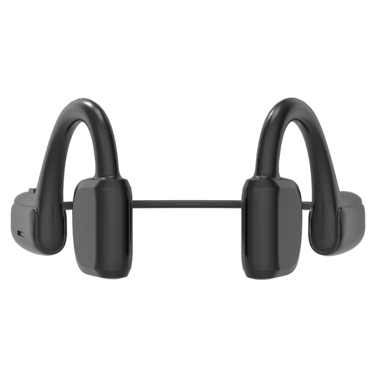 G1 Bluetooth 5.0 Casque de sport à conduction osseuse sans fil monté sur l'oreille (noir)
