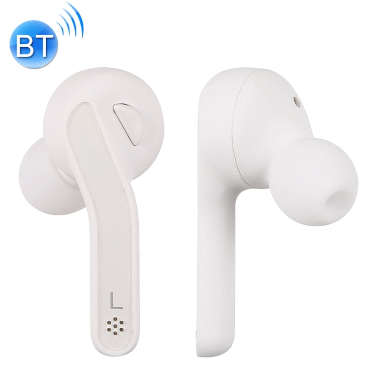 T-88 TWS Bluetooth V5.0 Wireless Stereo Headphones with Magnetic Charging Box (White)