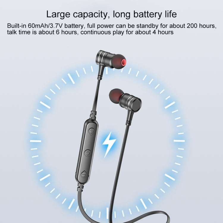 Ipipoo AP-3 Bluetooth V4.2 Auricular Deportivo Inalámbrico Stereo en la Oreja con Micrófono