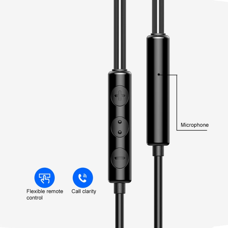 Ipipoo iP-2 3.5mm Plug In-Ear Auricular Stereo con Cable y Micrófono