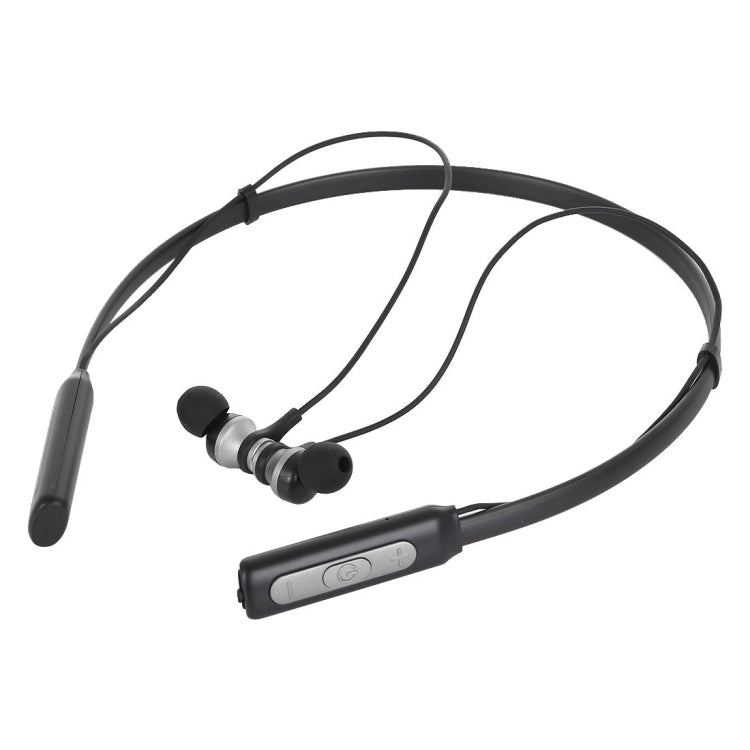 Auriculares Stereo Inalámbricos Bluetooth intrauditivos Magnéticos HT1 (Negro)