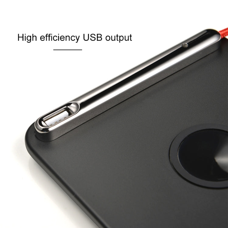 CX803 10W QI Standard Multi-Port USB Chargeur de charge rapide sans fil pour Apple et Samsung