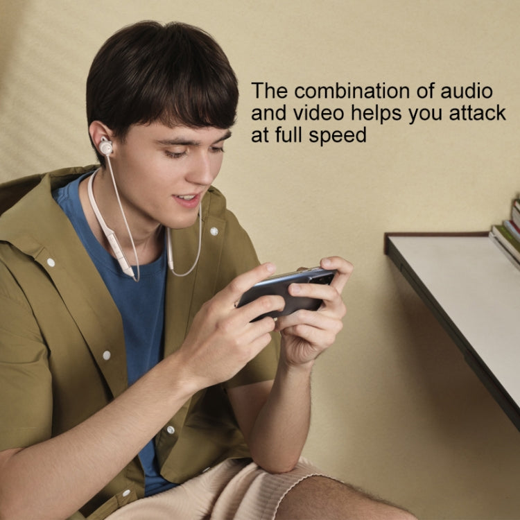 Écouteurs sans fil d'origine Huawei FreeLace Pro avec suppression du bruit Bluetooth 5.0 (rose)