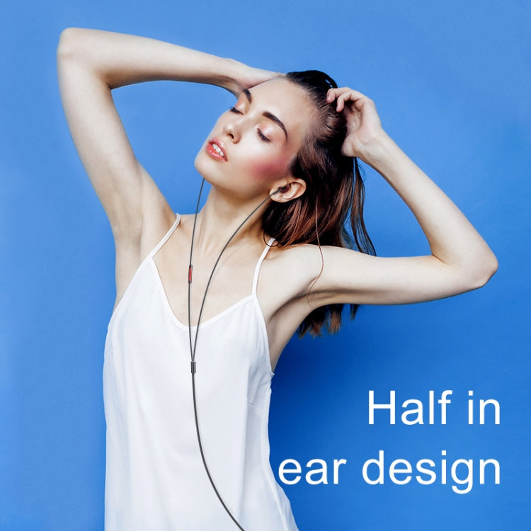 Joyroom JR-E208 Metal In-Ear Headphones with Flat Cable (Blue)