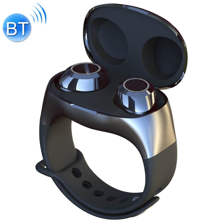 Oreillette Bluetooth sans fil Bluetooth 5.0 Mini Sports Wrist (Noir)