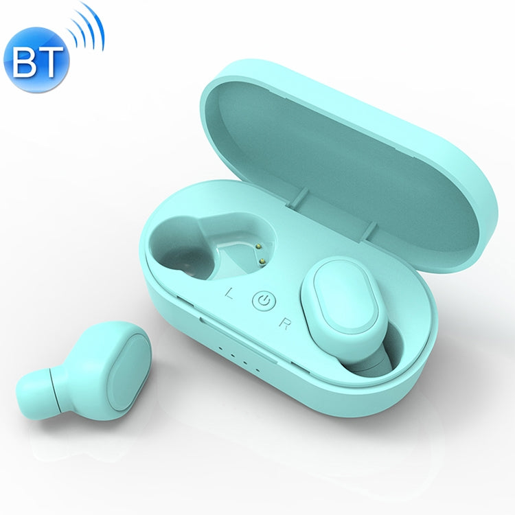 Casque Bluetooth TWS TWS-M1 avec prise en charge de la connexion du boîtier de charge magnétique Mémoire d'appel et fonction d'affichage de la batterie (Vert)