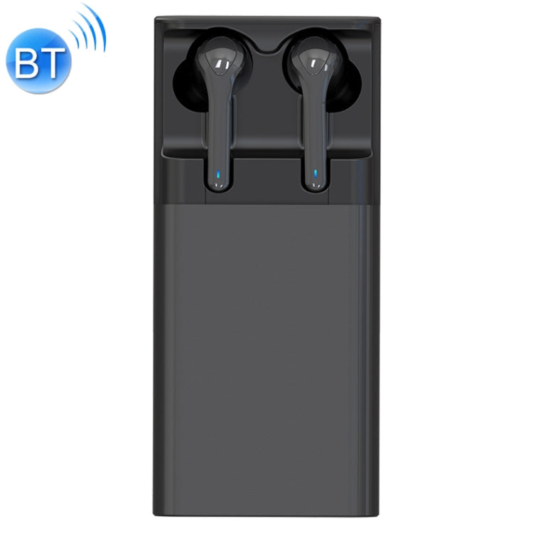 Auricular Inalámbrico Stereo G9 Bluetooth 5.0 HIFI 3D (Gris)