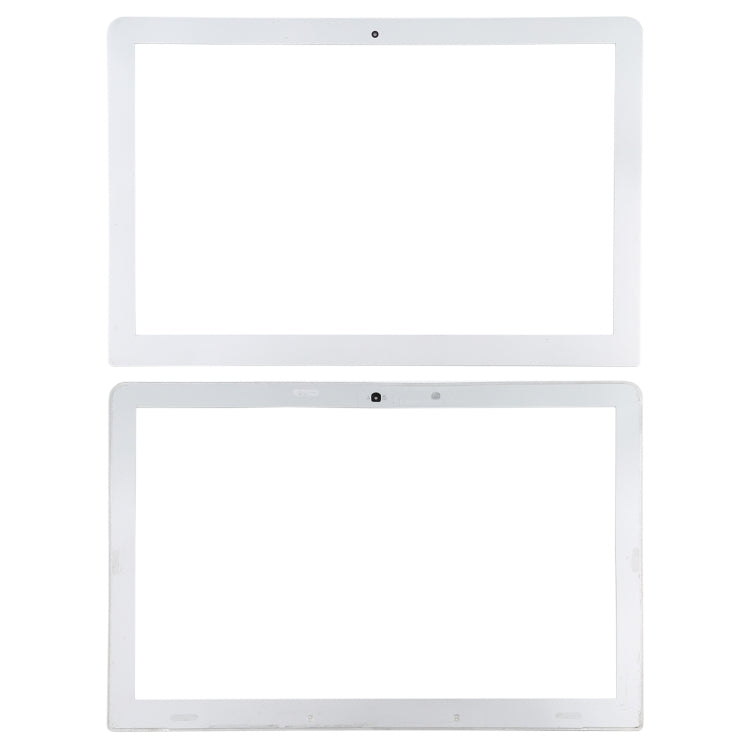 Pantalla LCD Marco de Aluminio Cubierta de Pantalla de Bisel Frontal Para MacBook Air de 13.3 pulgadas A1369 A1466 (2013-2017) (Blanco)