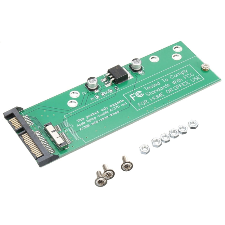 Hard Disk Drive Adapter 12+6 Pin to SATA 22-Pin SSD Adapter Converter Card For Apple MacBook Air 2010 2011