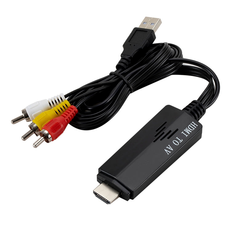 Câble HDMI vers RCA - 1080P - Conversion HD pour Décodeur vers 3