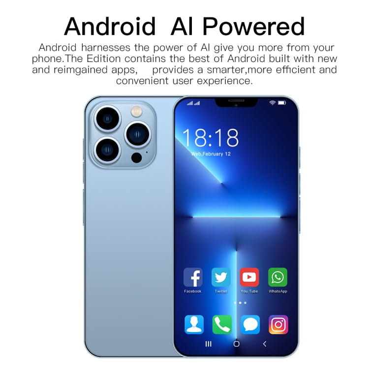  i13pro MAX (A61) teléfonos celulares baratos y buenos 5G [2022]  4GB RAM + 64GB ROM Smartphone Android 11 Face ID Dual SIM, blanco :  Celulares y Accesorios
