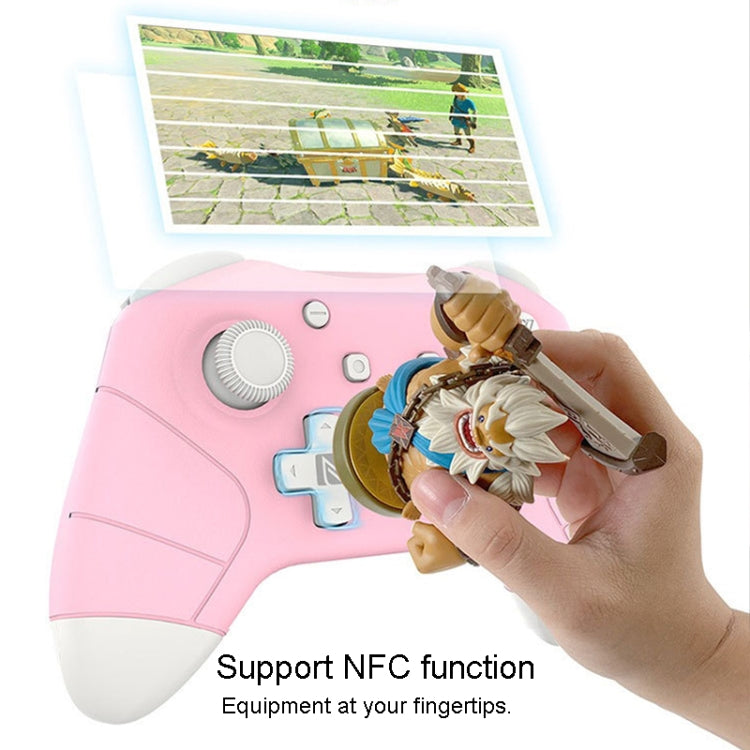 Contrôleur de manette de jeu Bluetooth Version NFC pour Nintendo Switch Pro (jaune)