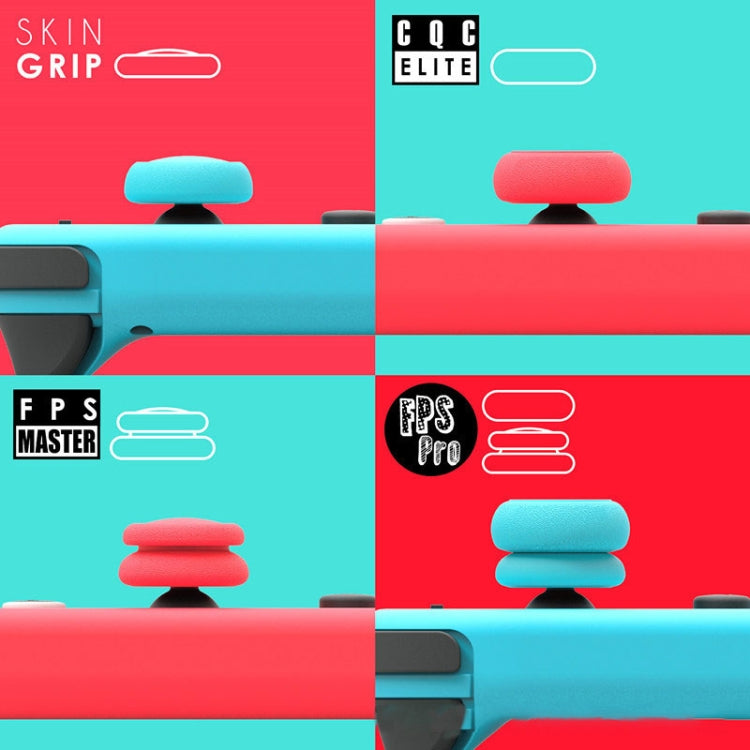 Cubierta del Botón de la Tapa del eje de balancín del gamepad izquierdo + derecho Para el interruptor (Rojo)