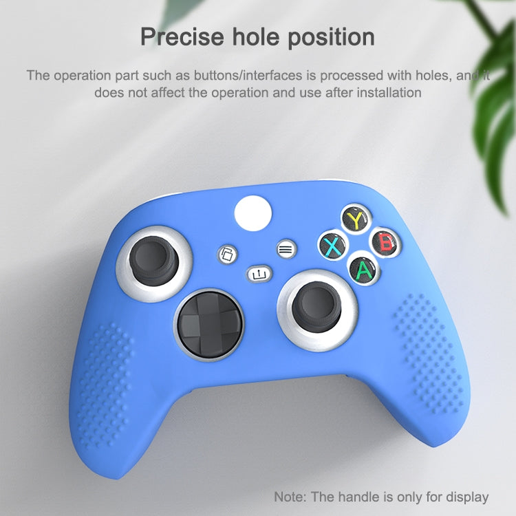 Coque de protection en silicone pour Xbox Series X (Bleu)